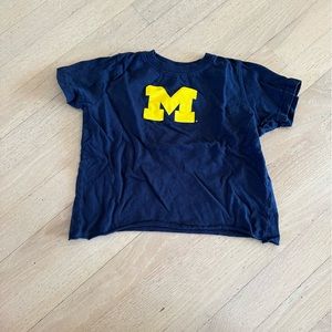 University of Michigan baby tee